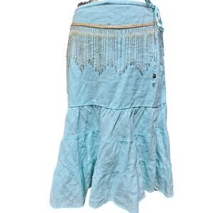 Y2k Fairycore Boho Beaded Fringe Belt